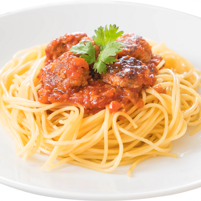 Takeout Spaghetti Dinner