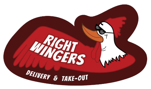 Right Wingers Pizza & Wings Logo