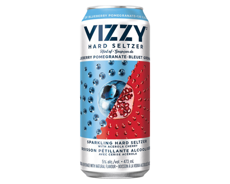Vizzy Blueberry Pomegranate 473mL | 5.0% ABV