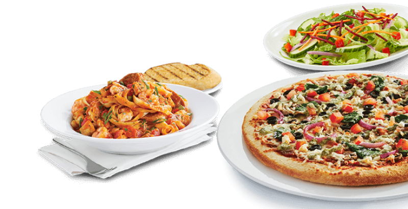 PIZZA, PASTA & SALAD MEAL DEAL