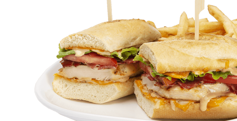 GRILLED CHICKEN CLUBHOUSE (GlutenWise®)