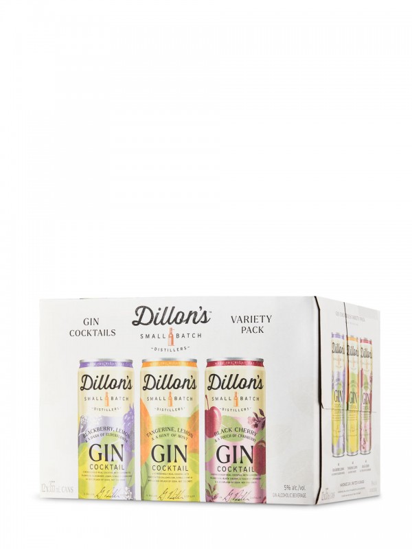Dillon's Gin Cocktails Variety Pack
