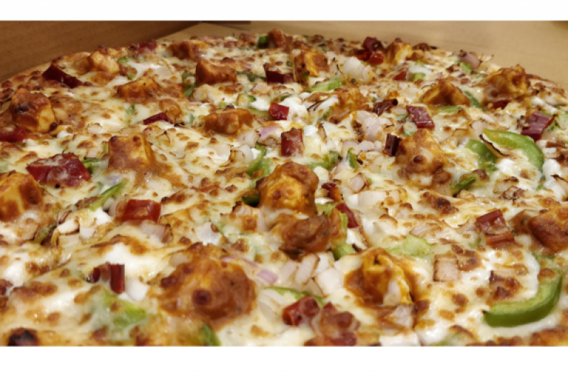 Curry Chicken Pizza