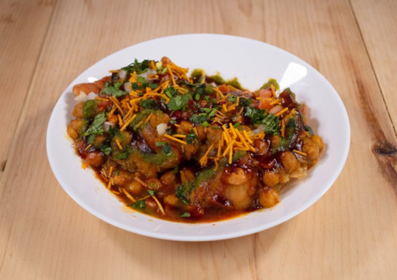 Aloo Tikki Chaat 