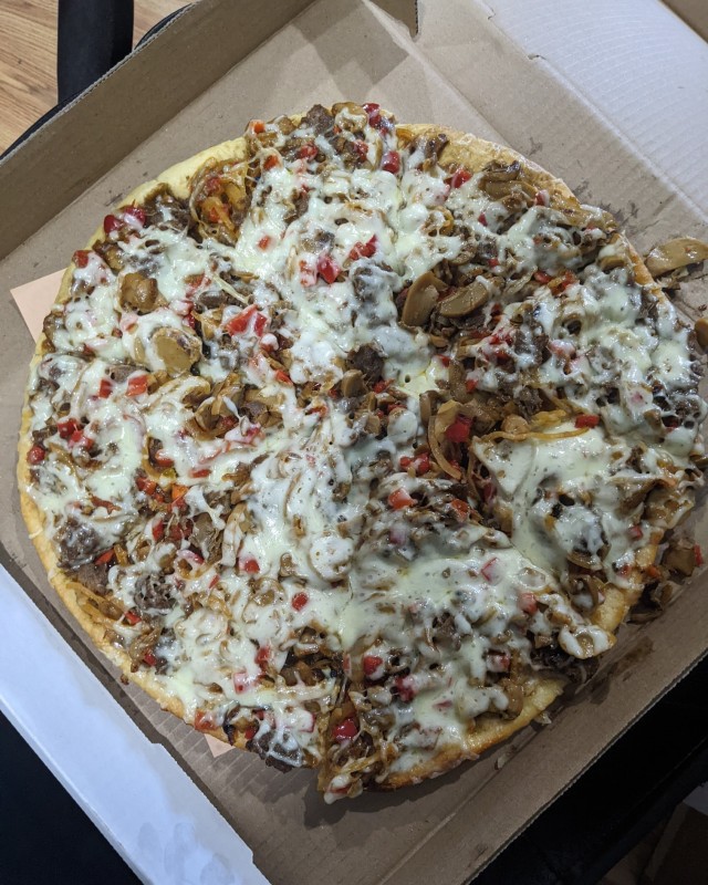 Our Famous Steak Pizza - Medium 12"