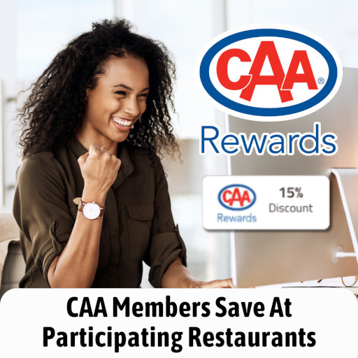 CAA Members Save at Many Dine Niagara Restaurants