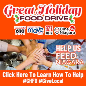 Support the Great Holiday Food Drive with Niagara's Restaurants!