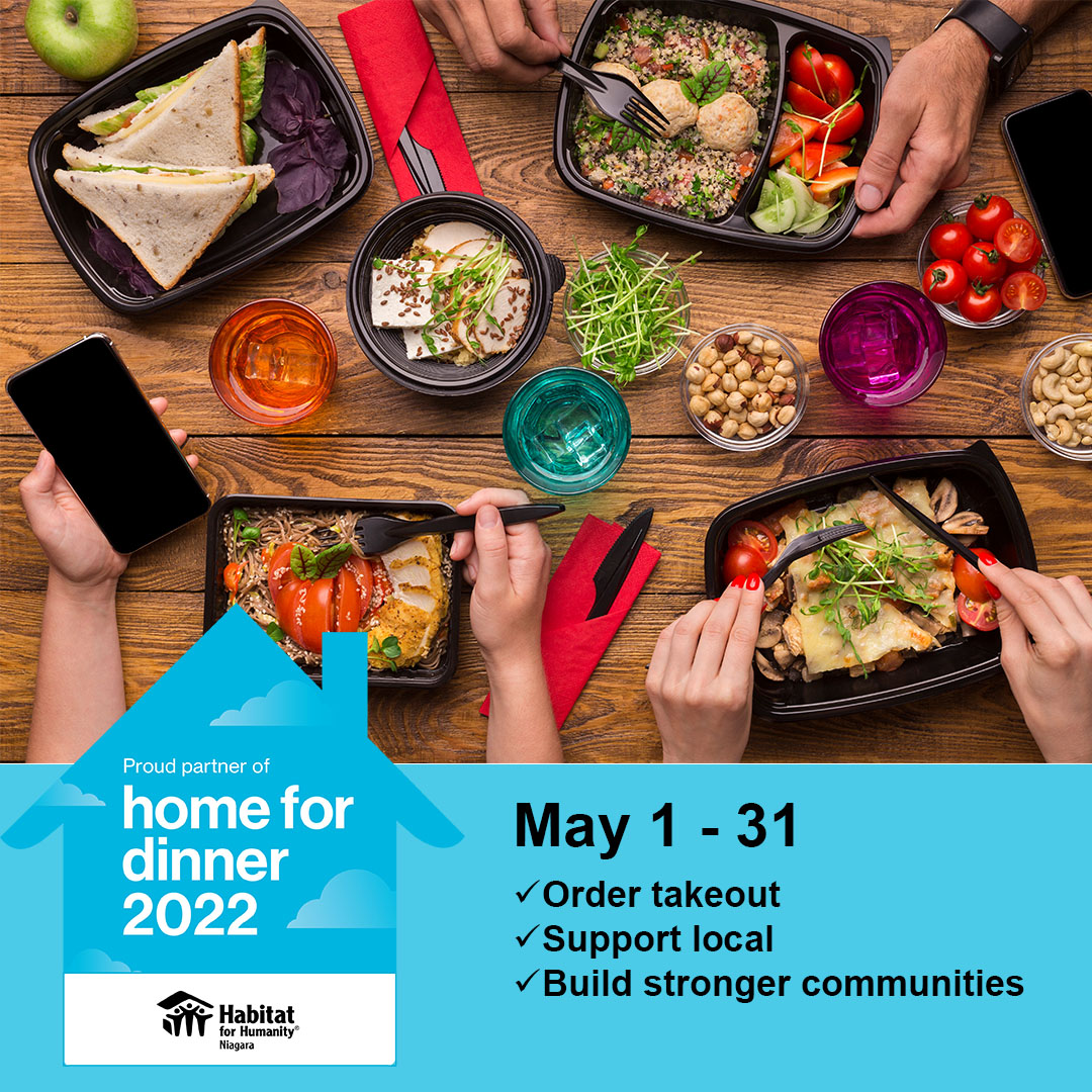 Support Habitat for Humanity - be Home for Dinner